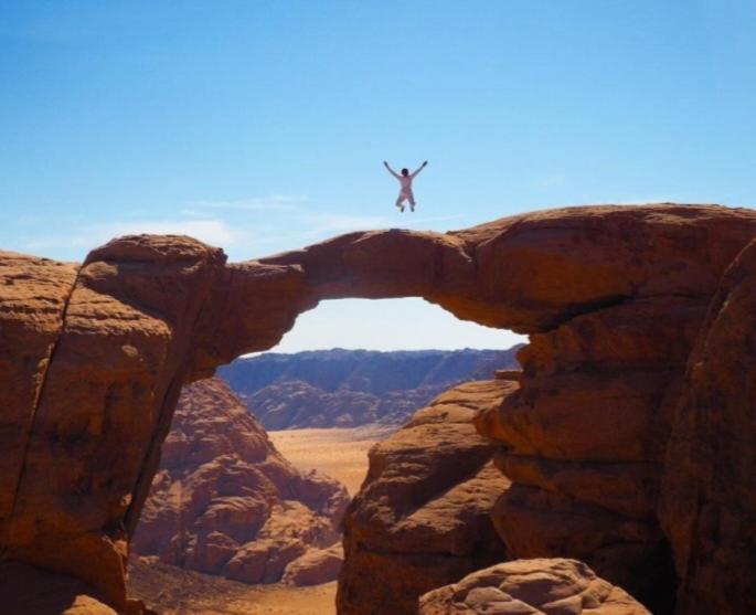 Saleem With Jeep Tour Apartment Wadi Rum Exterior photo